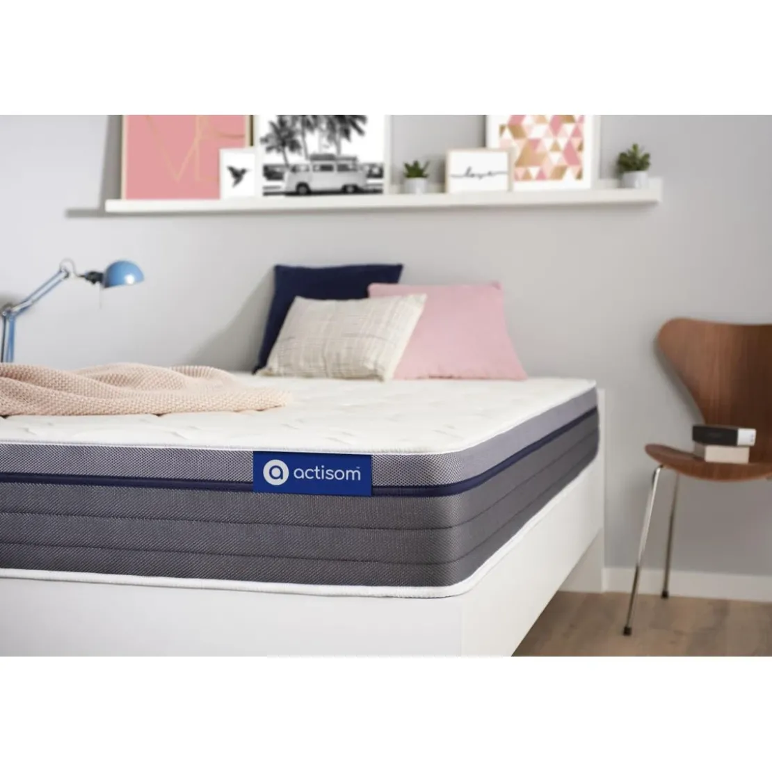 ACTISOMMatelas Memoire de forme ACTIMEMO ZEN Maxi epaisseur 7 zones de confort