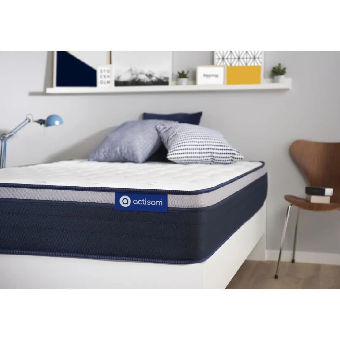 ACTISOMMatelas Memoire de forme ACTIMEMO MAX Maxi epaisseur 7zones de confort