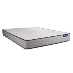 ACTISOMPack prêt a dormir matelas Ressorts ensaches Memoire de forme ACTIFLEX FORM sommier KIT gris