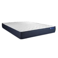 ACTISOMPack prêt a dormir matelas ACTIMEMO LIFE Memoire de forme 5 zones de confort sommier KIT blanc