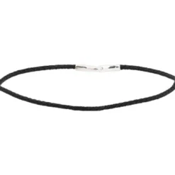 Alegria CreationsCOLLIER HOMME CUIR TRESSE - Ras de Cou