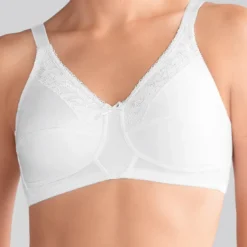 Amoena LingerieSoutien gorge triangle sans armatures - Blanc- Nancy