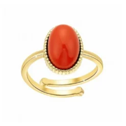 Angèle M BijouxBagues Femme B2457-RED-ONYX - Angèle M