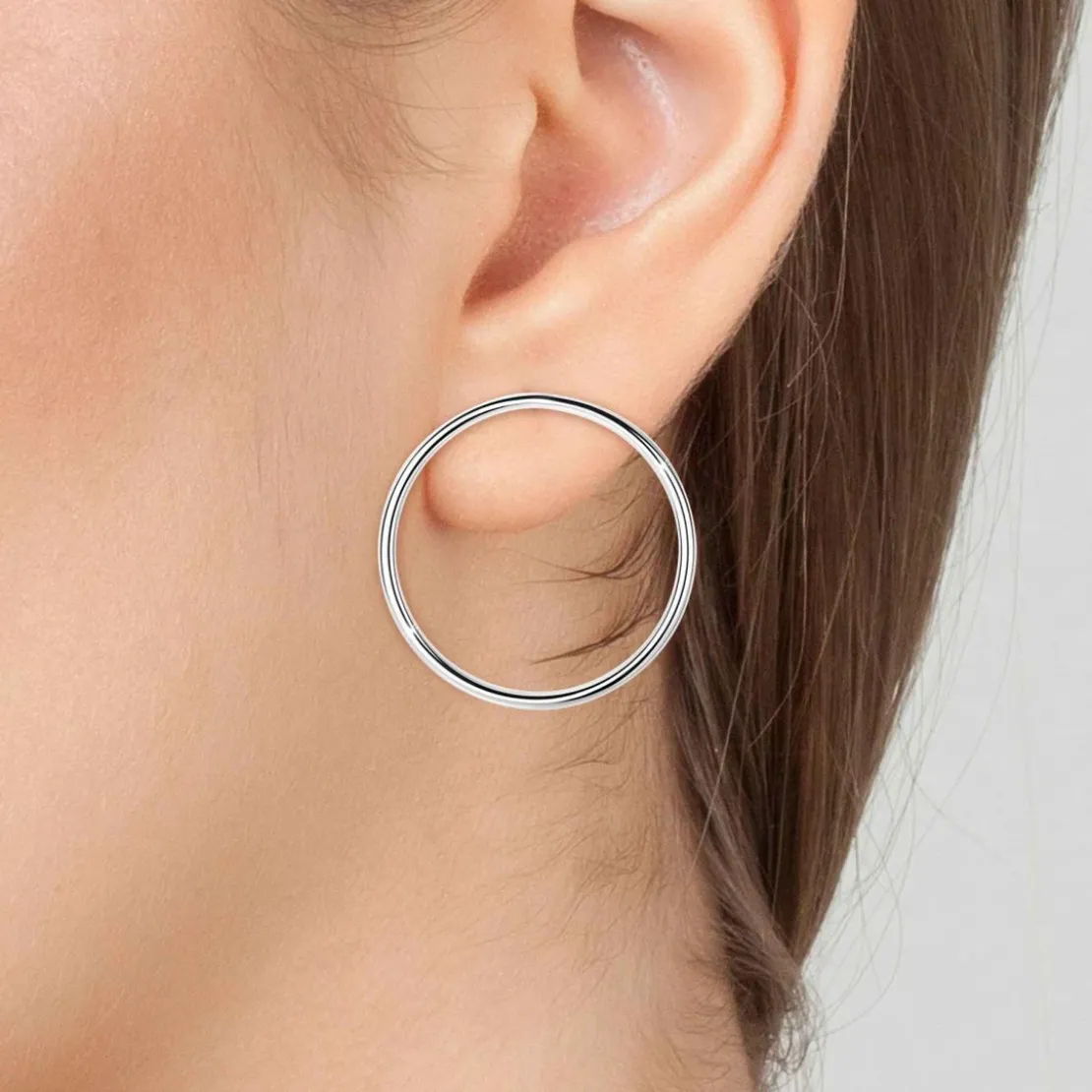 Angèle M BijouxBoucles d'oreilles B2419-ARGENT - Angèle M