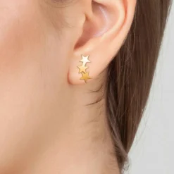 Angèle M BijouxBoucles d'oreilles - B2323-DORE - Angèle M