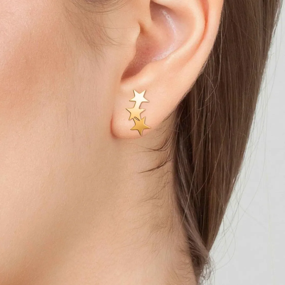 Angèle M BijouxBoucles d'oreilles - B2323-DORE - Angèle M