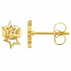 Angèle M BijouxBoucles d'oreilles - B2325-DORE - Angèle M