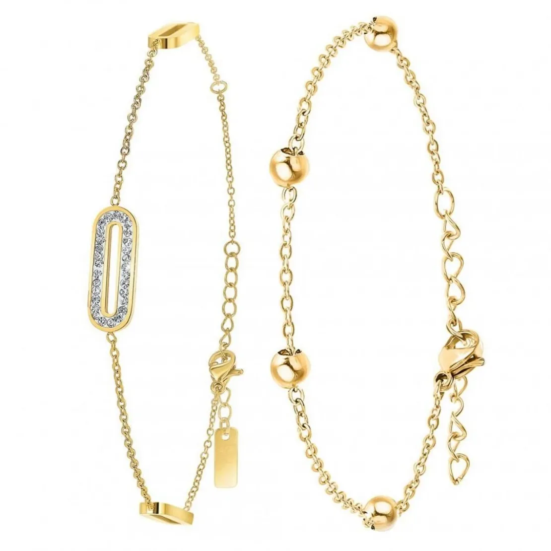 Angèle M BijouxBracelet Femme B2190+B2371-DORE