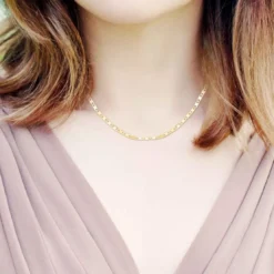 Angèle M BijouxCollier femme B2390-DORE - Angèle M