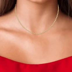 Angèle M BijouxCollier femme - B2385-DORE -Angèle M