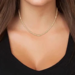 Angèle M BijouxCollier femme B2387-DORE - Angèle M