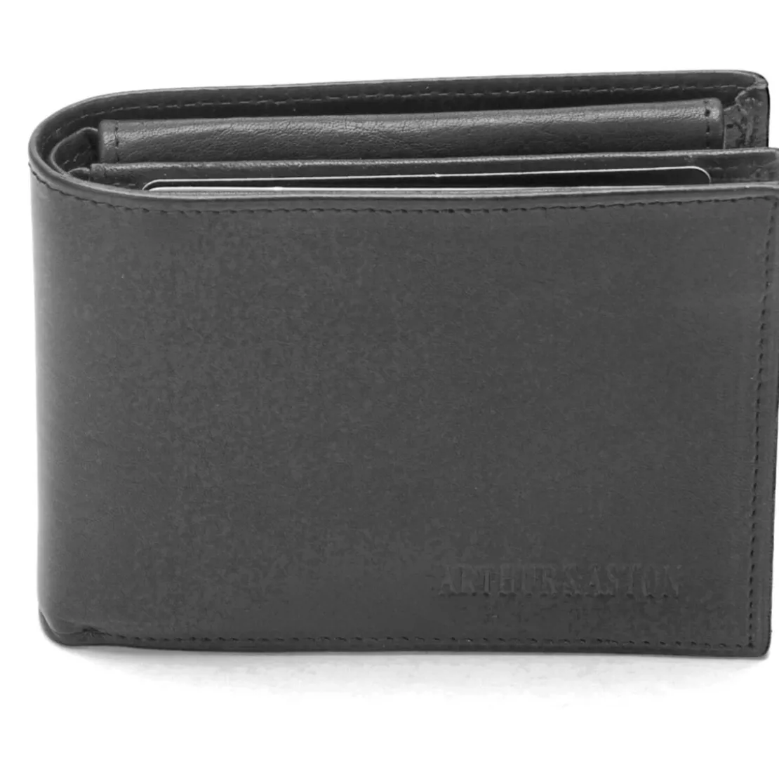 Arthur & AstonPORTE CARTES ITALIEN - Cuir Noir