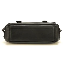 Arthur & AstonPorte-Document noir en cuir