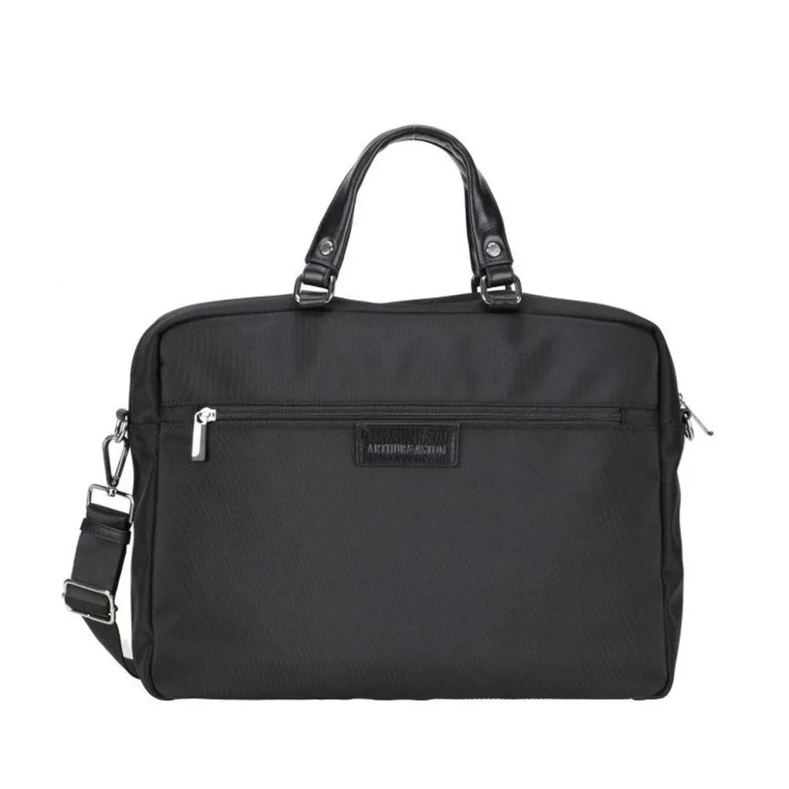 Arthur & AstonPorte documentnoir en cuir