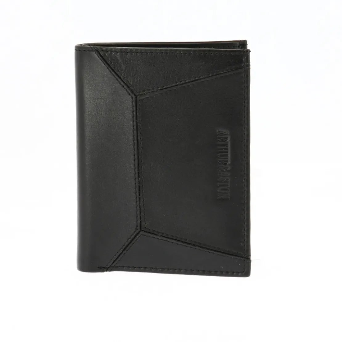 Arthur & AstonPORTEFEUILLEA/NOIR Noir en cuir