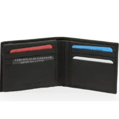 Arthur & AstonPortefeuille avec compartiments cartes Marron en cuir