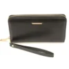Arthur & AstonPortefeuille Compagnon- Cuir lisse noir Noir
