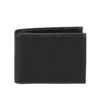 Arthur & AstonPortefeuille italien en cuir véritable noir