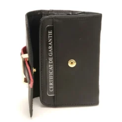 Arthur & AstonPorte monnaie et cartes - cuir vachette Noir