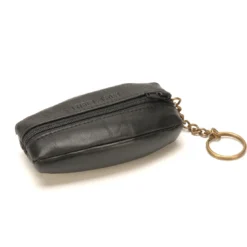 Arthur & AstonPorte-monnaie grain de café Femme cuir noir Noir