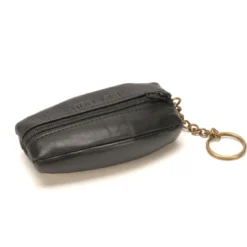Arthur & AstonPorte-monnaie grain de café Femme cuir noir Noir