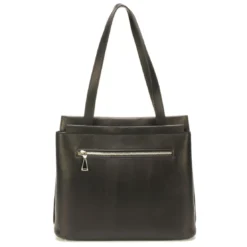 Arthur & AstonSac à main/Bandoulière ajustable Cuir noir -Arthur & Aston Noir