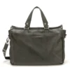 Arthur & AstonSac porte main souffletsG/bleu - Arthur&Aston - Cuir - Homme Noir