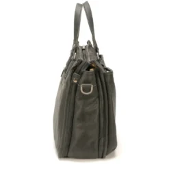 Arthur & AstonSac porte main souffletsG/bleu - Arthur&Aston - Cuir - Homme Noir