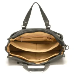 Arthur & AstonSac porte main souffletsG/bleu - Arthur&Aston - Cuir - Homme Noir