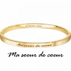 AthèmeBracelet Femme Athème - B2541-02-DORE Acier Doré