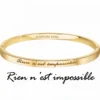 AthèmeBracelet Femme B2541-18-DORE - Athème