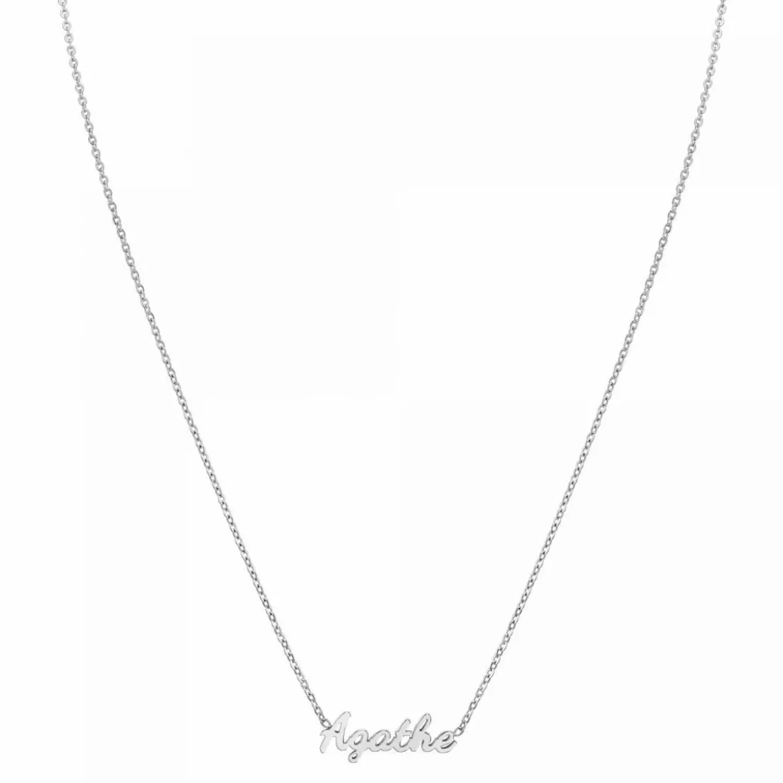 AthèmeCollier B2689-ARGENT-AGATHE