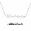 AthèmeCollier et pendentif Athème B2689-ARGENT-ATTACHIANTE Femme