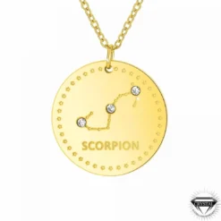 AthèmeCollier et pendentif Athème B2449-SCORPION Femme