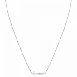 AthèmeCollier et pendentif Athème B2689-ARGENT-AMOUR Femme