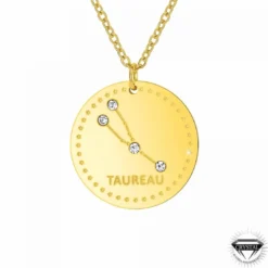 AthèmeCollier et pendentif Athème B2449-TAUREAU Femme