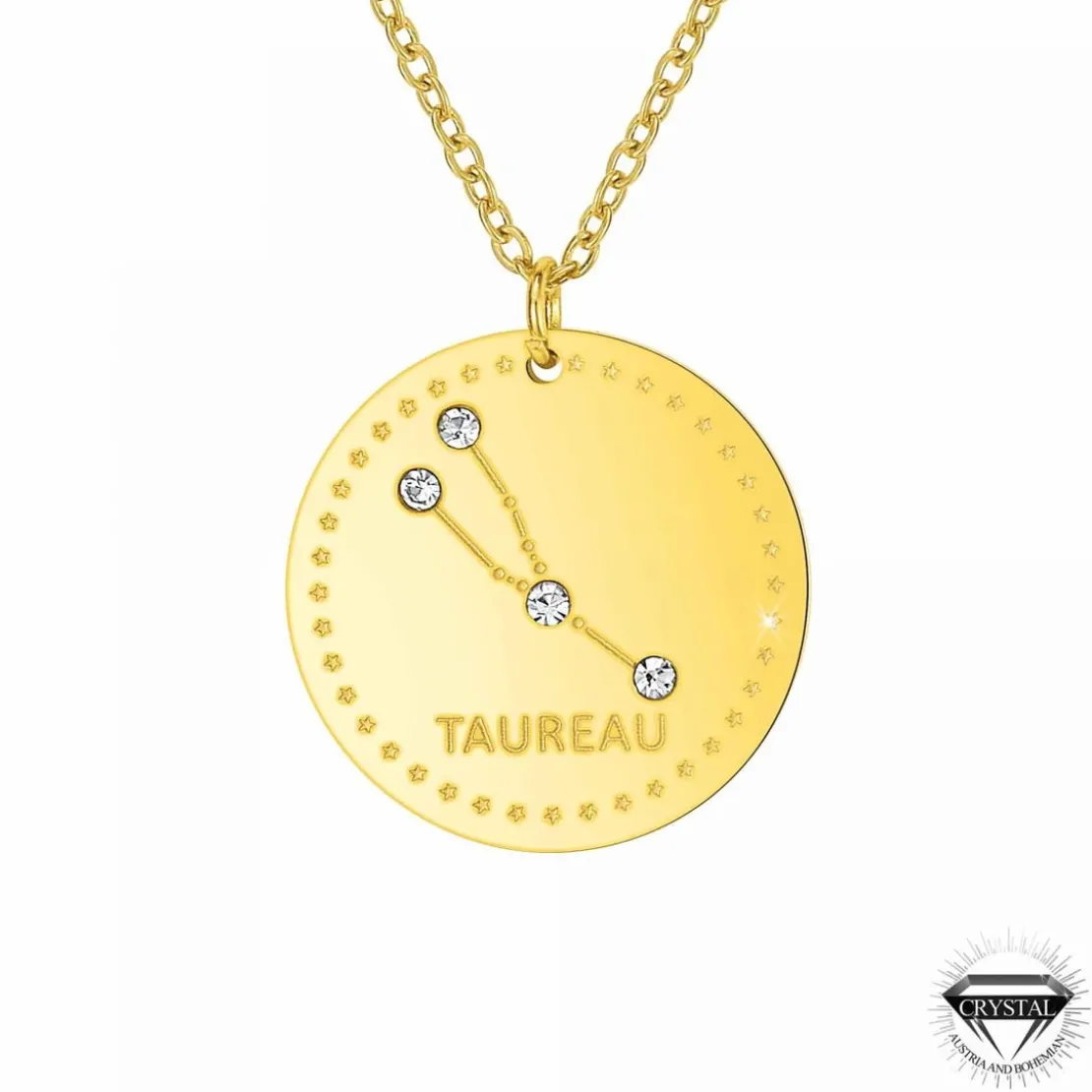 AthèmeCollier et pendentif Athème B2449-TAUREAU Femme