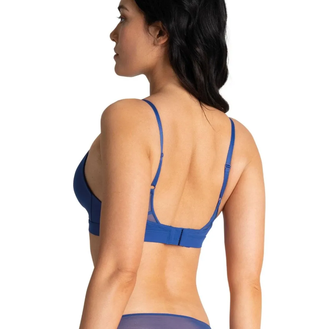 AthénaSoutien-gorge triangle sans armatures Tulle bleu