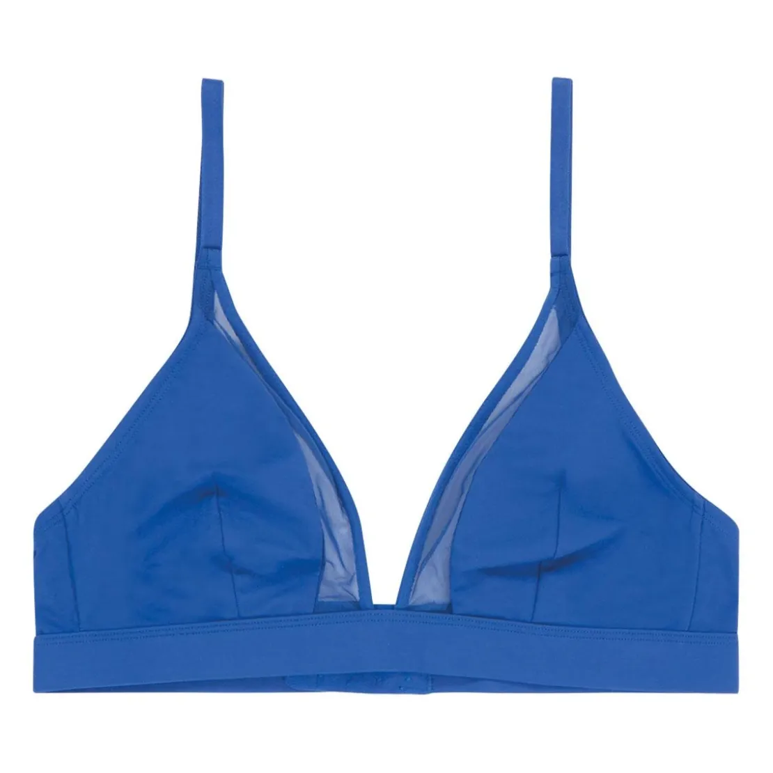 AthénaSoutien-gorge triangle sans armatures Tulle bleu