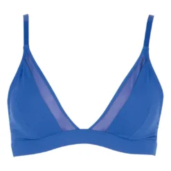 AthénaSoutien-gorge triangle sans armatures Tulle bleu