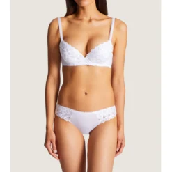 AubadeCulotte bresilienne blanche en coton- Bahia & Moi