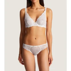 AubadeCulotte bresilienne blanche en dentelle- Danse des Sens