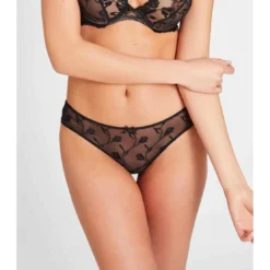 AubadeCulotte brésilienne - Noir Aubade- SOFTESSENCE