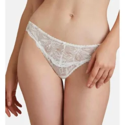 AubadeCulotte mini-cœur Blanche Encre de Chine- ENCRE DE CHINE