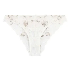AubadeCulotte mini-cœur Blanche Encre de Chine- ENCRE DE CHINE