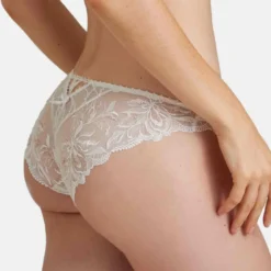 AubadeCulotte mini-cœur Blanche Encre de Chine- ENCRE DE CHINE
