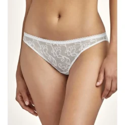 AubadeCulotte mini-cœur blanche- POUR TOUJOURS