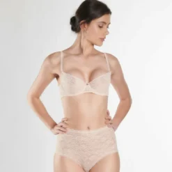 AubadeCulotte taille haute nude- Rosessence