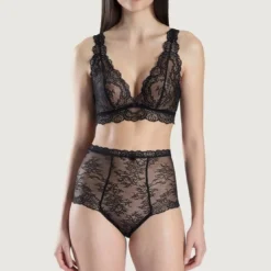 AubadeCulotte taille haute noire- Danse des Sens