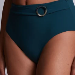 Aubade MaillotsCulotte de bain taille haute - vert- Secret Cove